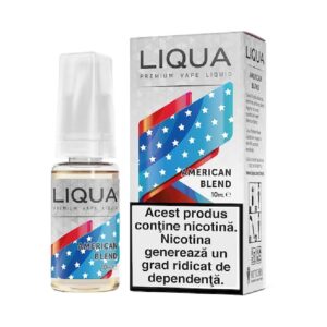 Lichid cu nicotina LIQUA Elements - American Blend - 10ml - 18mg
