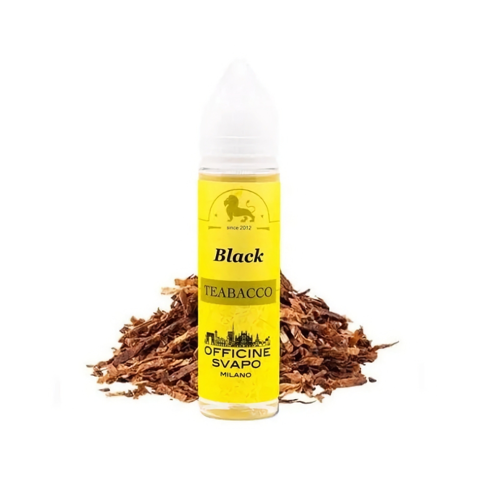 Lichid Officine Svapo - TeaBacco - Black - 20ml - 0mg