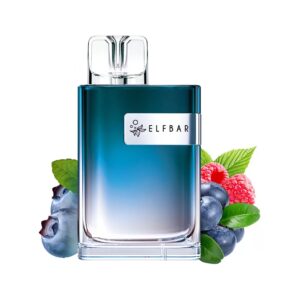 Tigara unica folosinta ELFBAR Crystal CR600 - 600 PUFF - Blueberry Sour Raspberry 20mg