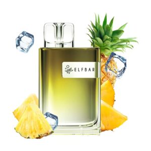 Tigara unica folosinta ELFBAR Crystal CR600 - 600 PUFF - Pineapple Ice 20mg