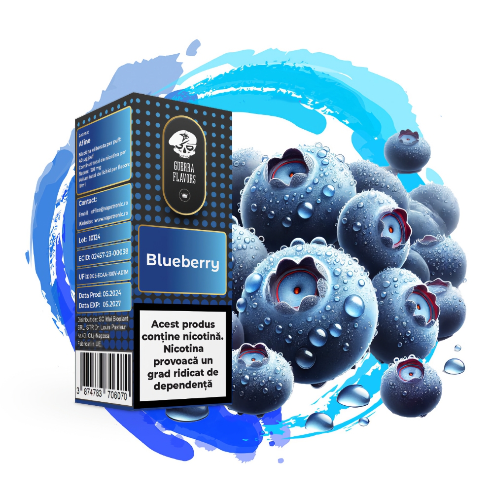 Lichid GuerraLiq TPD BlueBerry 12mg 10ml
