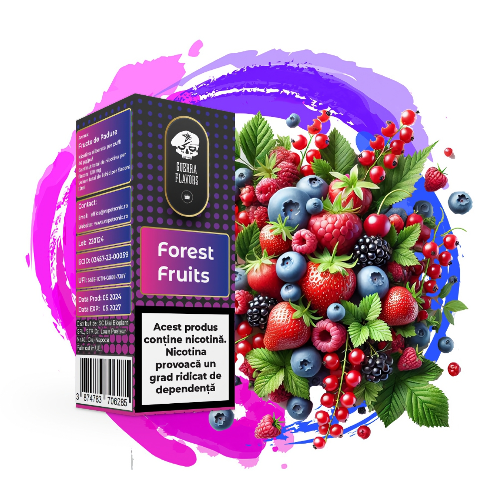 Lichid GuerraLiq TPD Forest Fruits 18mg 10ml
