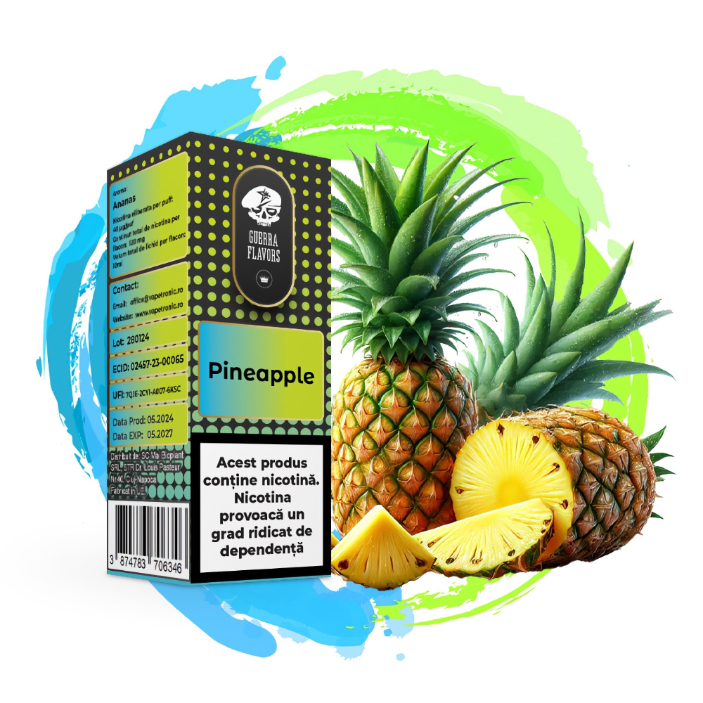 Lichid GuerraLiq TPD Pineapple 12mg 10ml
