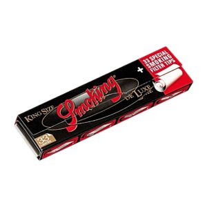 Foite King Size SMOKING DeLuxe 110mm + Filtre Carton