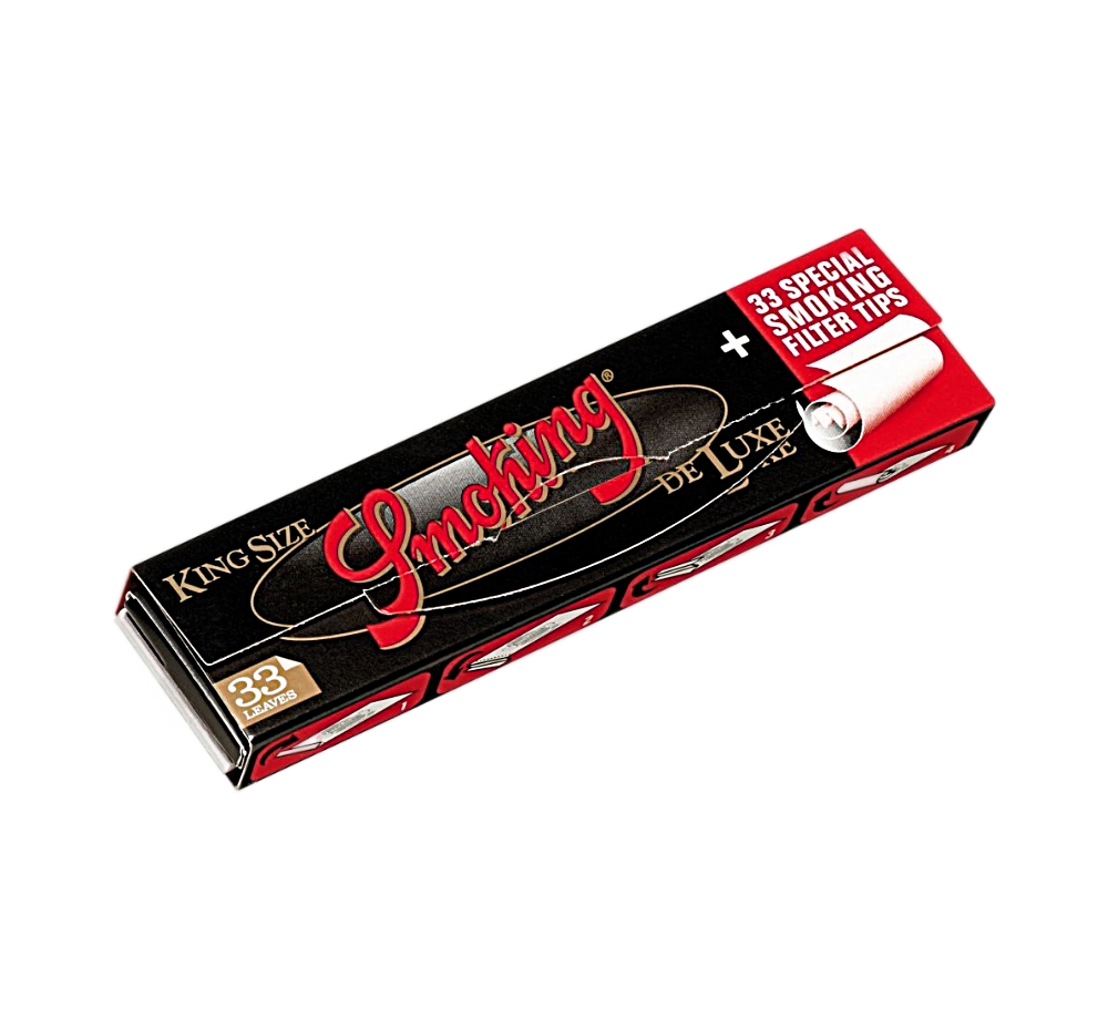 Foite King Size SMOKING DeLuxe 110mm + Filtre Carton