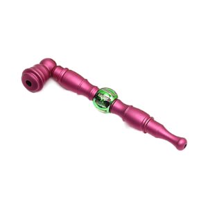 Metal smoke pipe PEARL red
