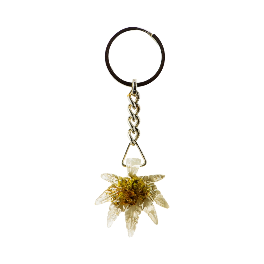 Euphoria Cannabis Key Ring Leaf