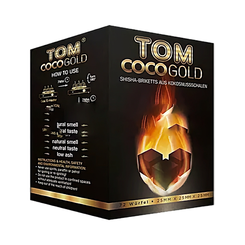 Carbuni Narghilea Tom Coco Gold (1kg)