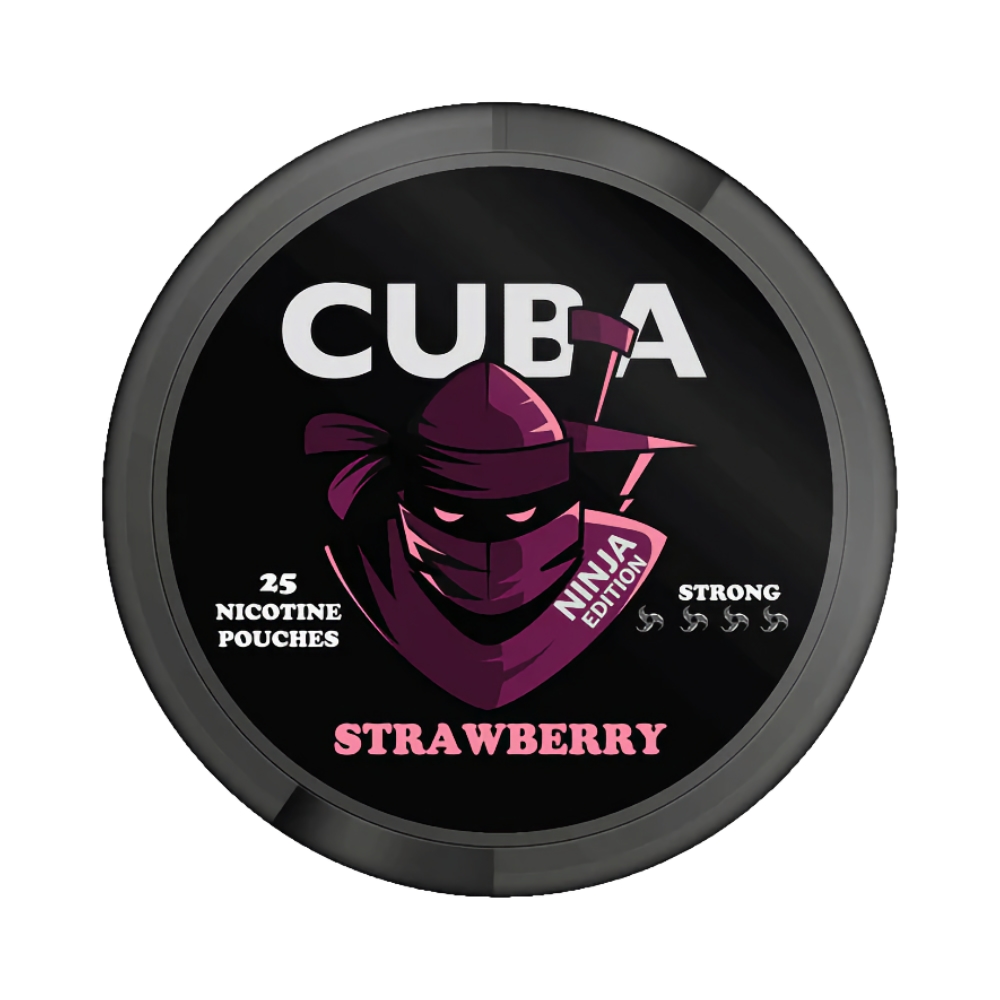 NICOTINE PADS - Ninja Cuba - Strawberry 20mg