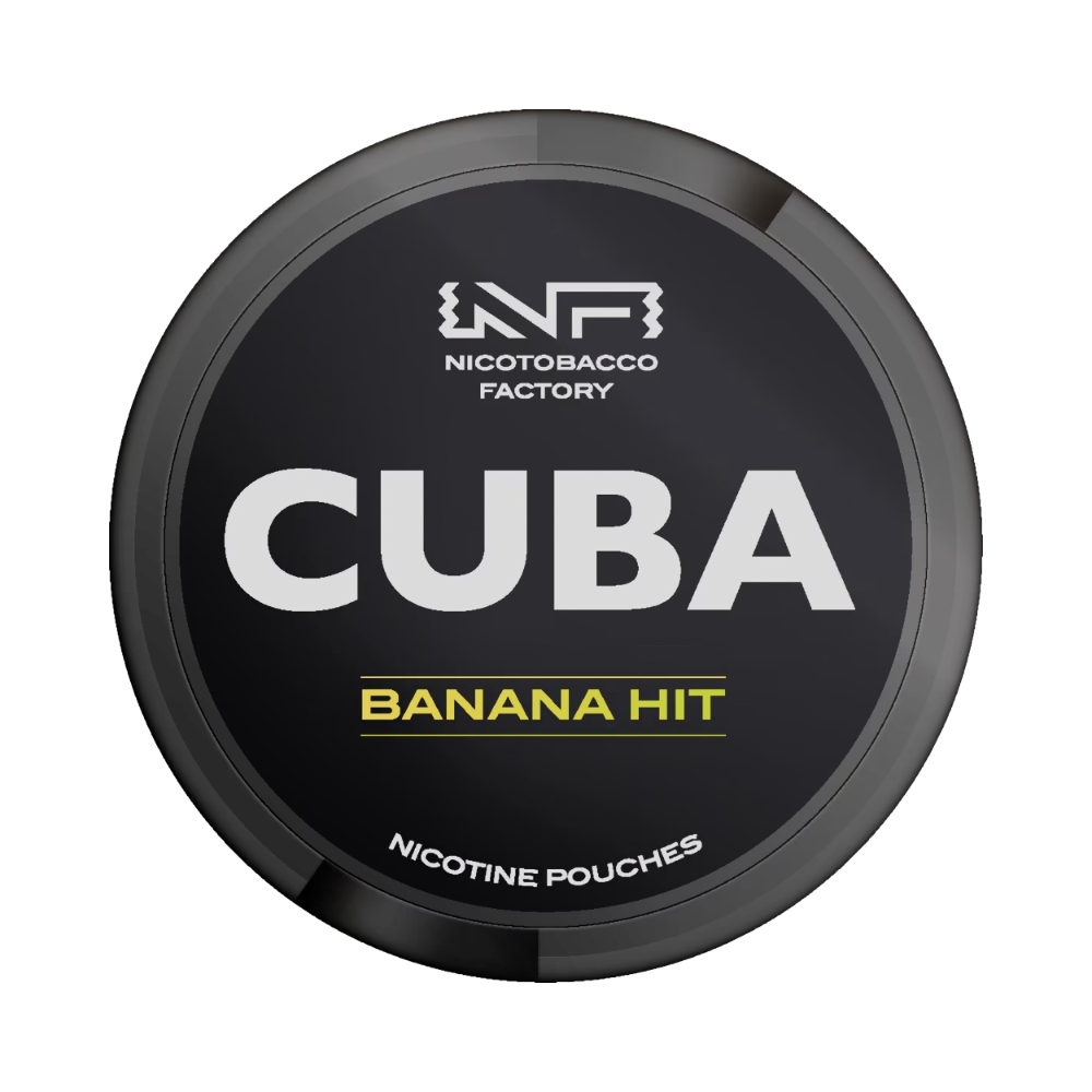 NICOTINE PADS - Black Cuba - Banana 20mg