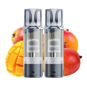 Cartus IceWave E1 Pod Triple Mango 2ml 20mg [2 Bucati]